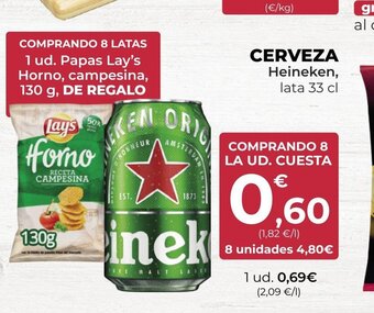 SPAR Gran Canaria Cerveza Heineken oferta