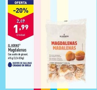 ALDI El Horno Magdalenas oferta