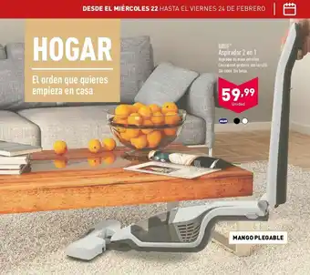 ALDI Quigg Aspirador 2 en 1 oferta