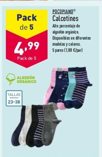 ALDI Pocopiano Calcetines oferta