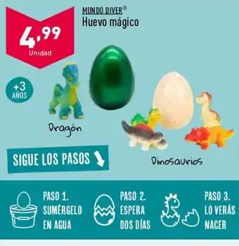 ALDI Mundo Diver Huevo Mágico oferta