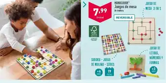 ALDI Mundo Diver Juegos De Mesa oferta