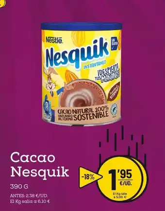 Cacao Nesquik 390g