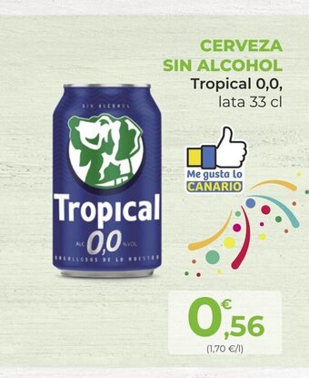 SPAR Gran Canaria Cerveza Sin Alcohol oferta