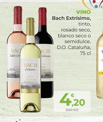 SPAR Gran Canaria Vino Bach extrisimo oferta