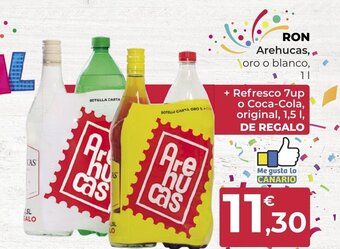 SPAR Gran Canaria Ron Arehucas oferta