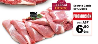 Masymas Secreto Cerdo 50% Duroc oferta