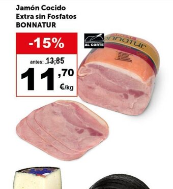 Masymas Jamón Cocido Extra Sin Fosfatos Bonnatur oferta