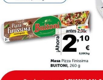 Masymas Masa Pizza Finissima Buitoni oferta