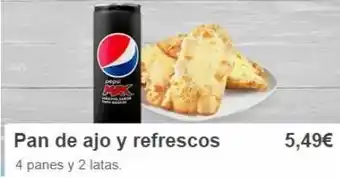 Domino's Pizza Pan de ajo pan oferta