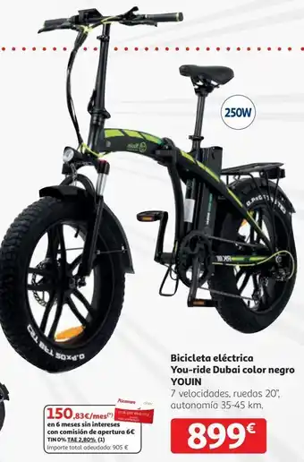 Alcampo Bicicleta eléctrica oferta