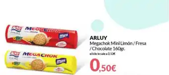 PrimaPrix Arluy Megachok Mini Limón ̸ Fresa ̸ Chocolate 160 Gr oferta