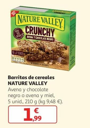 Alcampo Barritas de cereales oferta