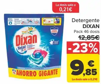 Carrefour Detergente dixan oferta