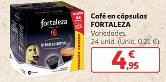 Alcampo Cápsulas de café fortaleza oferta