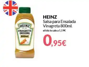 PrimaPrix Heinz Salsa Para Ensalada Vinagreta 800 Ml oferta