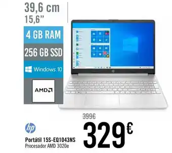 Carrefour Hp Portátil 15s-eq1043ns oferta