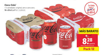 Lidl Coca-Cola oferta