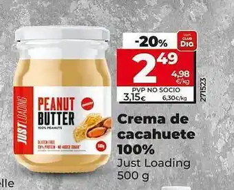 Dia Crema de cacahuete 100% oferta