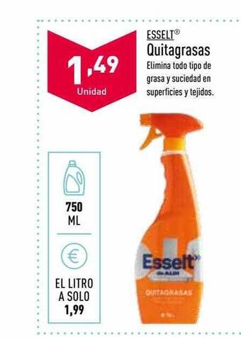 ALDI Esselt quitagrasas oferta