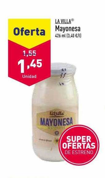 ALDI La villa mayonesa oferta