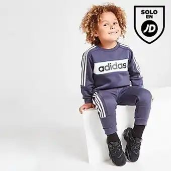 JD Sports Adidas chándal linear logo essential para bebé oferta