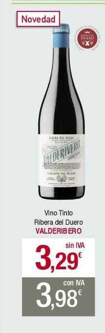 Masymas Vino tinto ribera del duero valderibero oferta