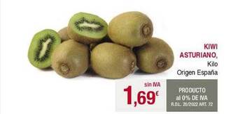 Masymas Kiwi asturiano oferta