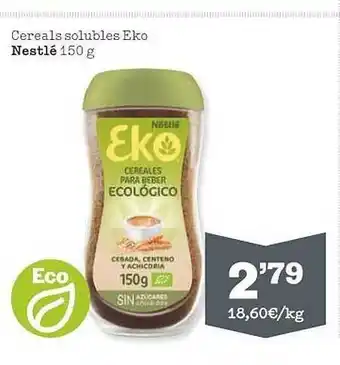 Sorli Cereals solubles eko nestlé oferta