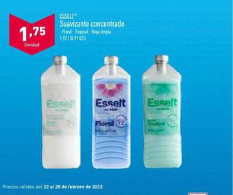 ALDI Suavizante concentrado oferta