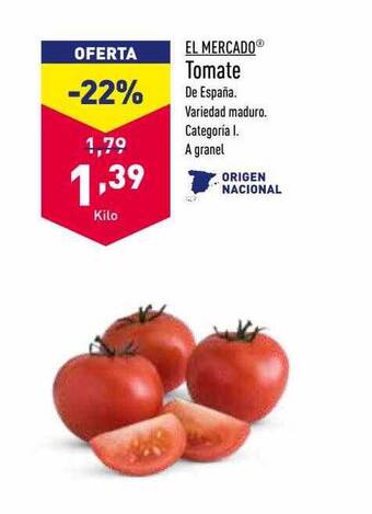 ALDI El mercado tomate oferta