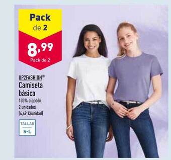 ALDI Camiseta básica oferta