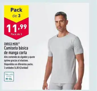 ALDI Camiseta básica de manga corta oferta