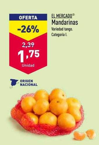 ALDI Mandarinas oferta