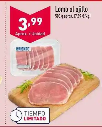 ALDI Lomo al ajillo oferta
