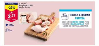 ALDI Arreglo para caldo oferta