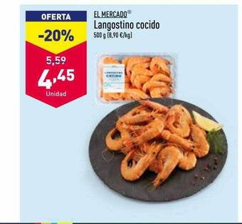 ALDI Langostino cocido oferta