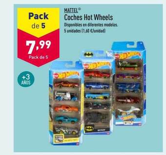 ALDI Coches hot wheels oferta