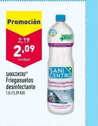 Friegasuelos desinfectante