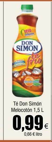 FROIZ Té don simón melocotón oferta