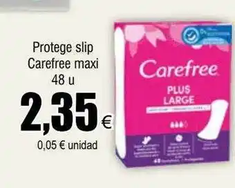 FROIZ Protege slip carefree maxi oferta