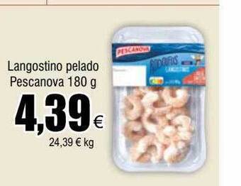 FROIZ Langostino pelado pescanova oferta
