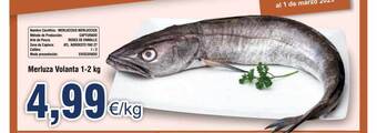 FROIZ Merluza volanta 1-2 kg oferta