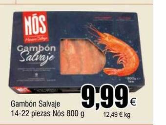 FROIZ Gambón salvaje 14-22 piezas nós oferta
