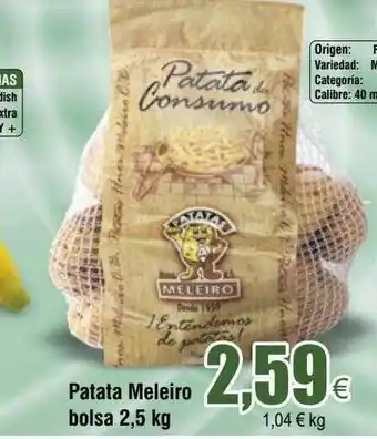FROIZ Patata meleiro bolsa 2.5kg oferta