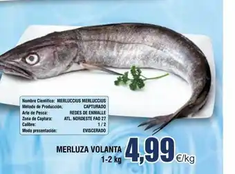 FROIZ Merluza volanta 1-2kg oferta