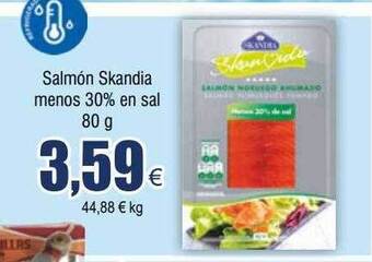 FROIZ Salmón skandia menos 30% en sal oferta