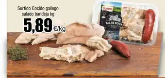 FROIZ Surtido cocido gallego salado bandeja oferta