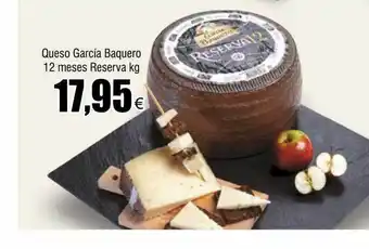 FROIZ Queso garcía baquero 12 meses reserva oferta