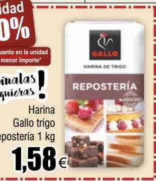 FROIZ Harina gallo trigo repostería oferta